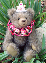 Ours clown en mohair Amstramgram