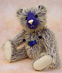 Oursonne Lucie, une diablotte en mohair
